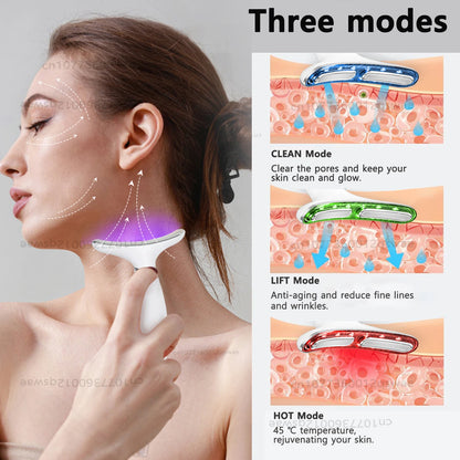 Masaje de vibración Bikitri para cuello y cara