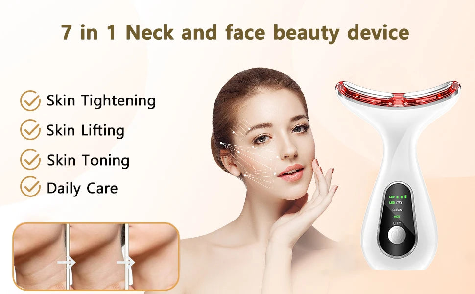 Masaje de vibración Bikitri para cuello y cara