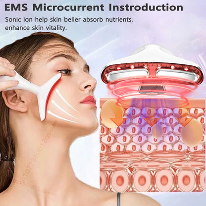 Masaje de vibración Bikitri para cuello y cara